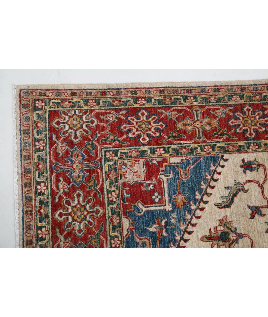 Afghan Ziegler Farhan Rug 5'7" x 8'7" Hand-Knotted | No. AT12398