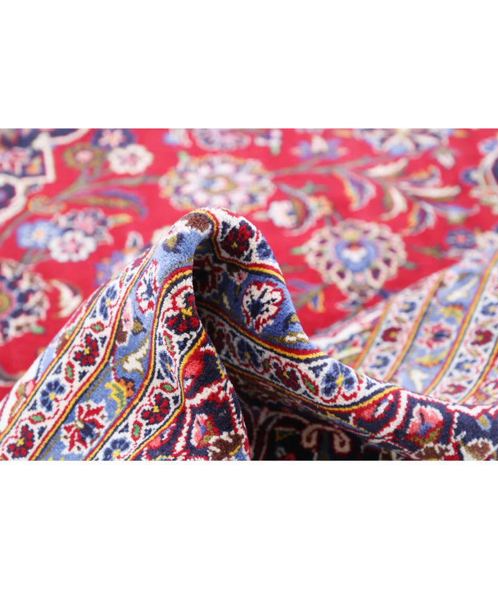 Persian Kashan Rug 9' 6" x 13' 6" Hand-Knotted | No. AT12482
