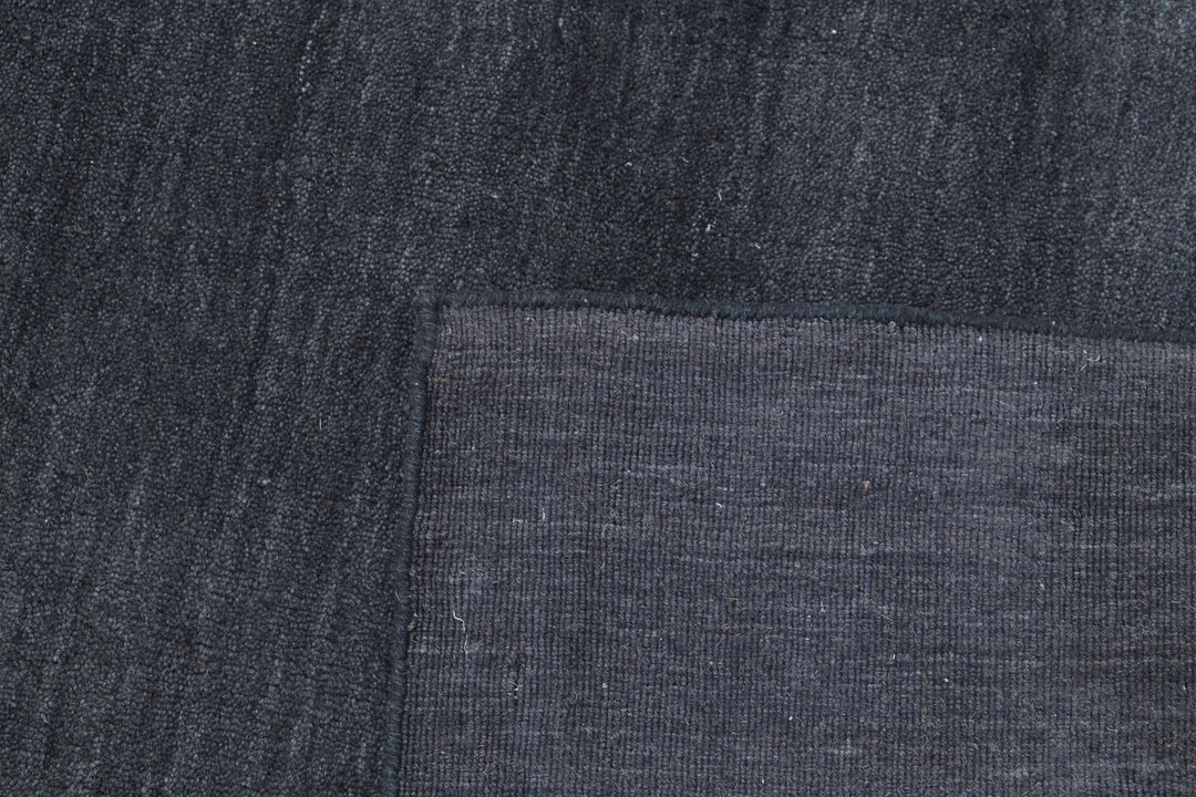 Charcoal Indian Oriental Rug 6' 6" x 6' 6" Hand-Knotted | No. AT12557