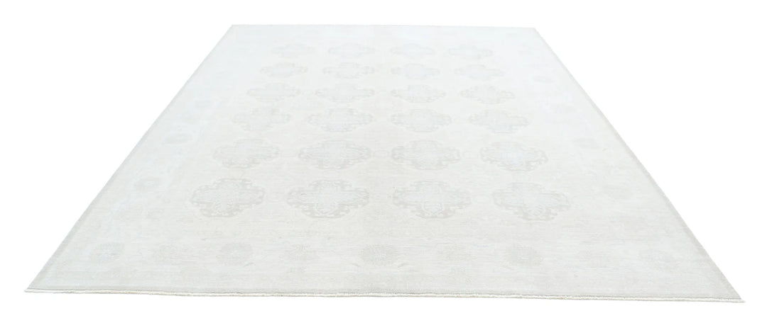 Afghan Serenity Rug 9' 0" x 11' 5" Hand-Knotted | No. AT12646