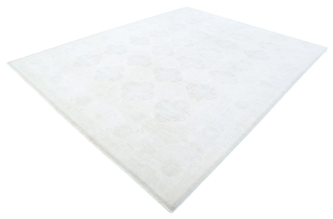 Afghan Serenity Rug 9' 0" x 11' 5" Hand-Knotted | No. AT12646