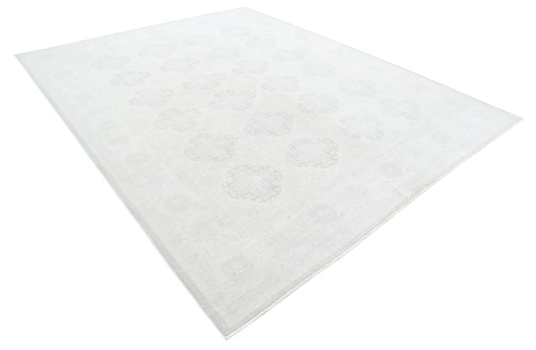 Afghan Serenity Rug 9' 0" x 11' 5" Hand-Knotted | No. AT12646