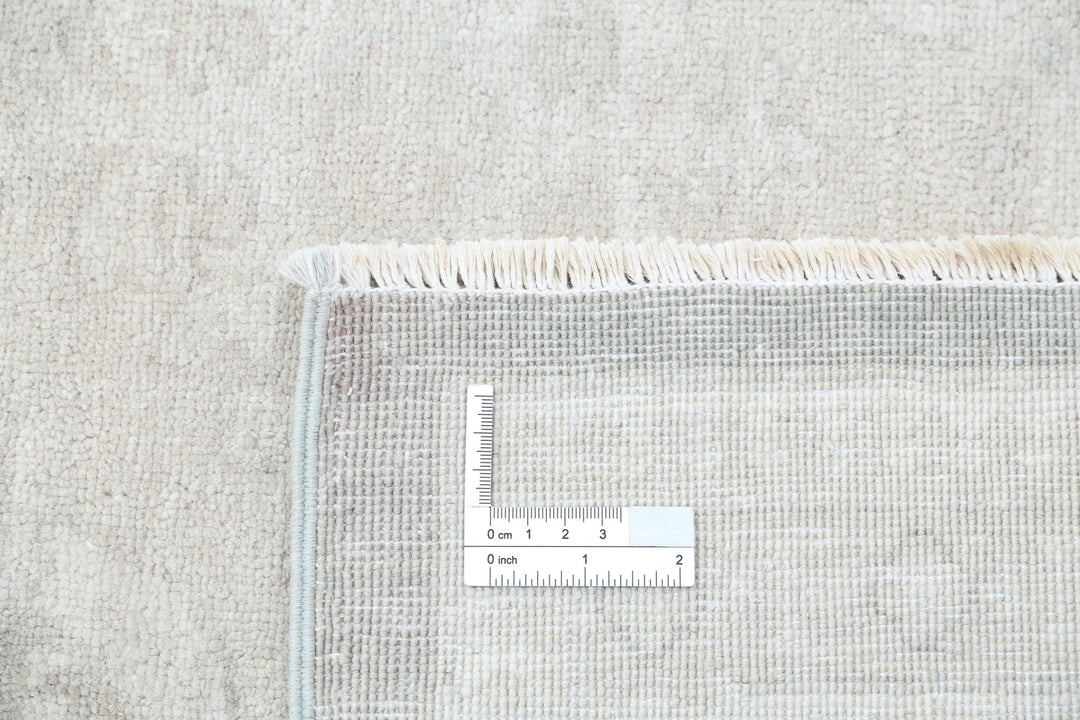 Afghan Serenity Rug 9' 0" x 11' 5" Hand-Knotted | No. AT12646