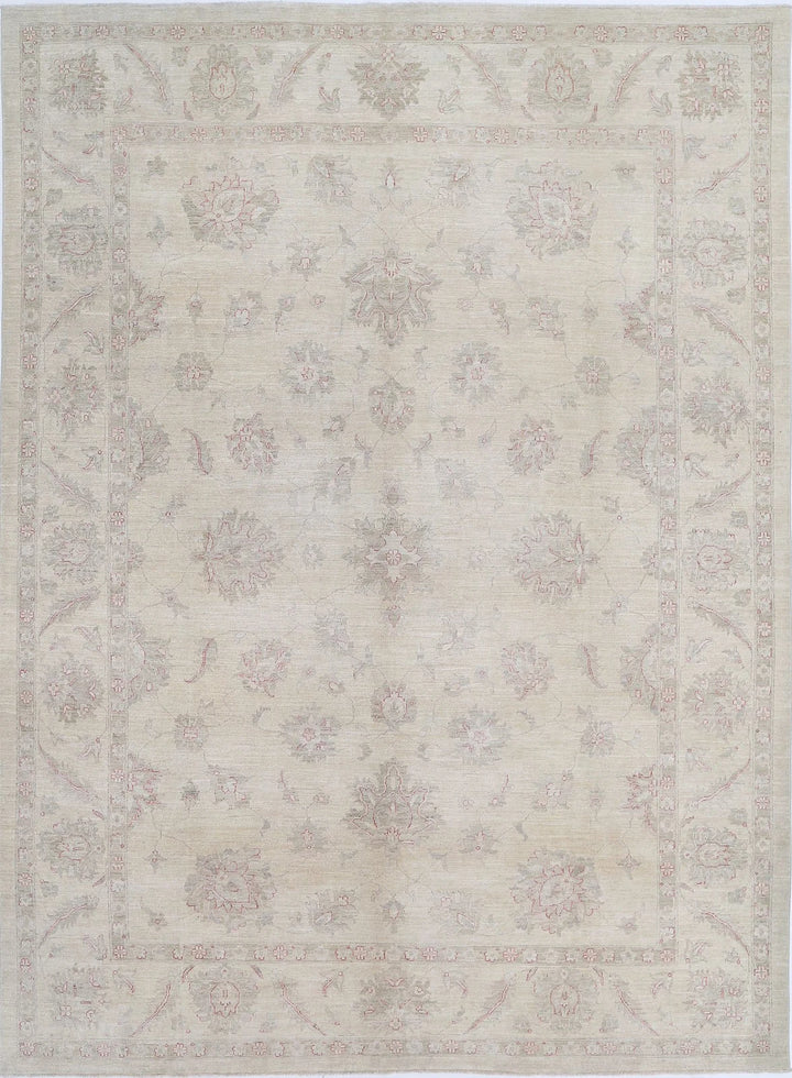 Afghan Serenity Rug 9' 0" x 12' 3" Hand-Knotted | No. AT12719