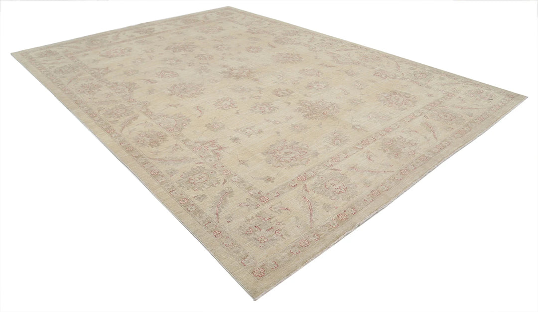 Afghan Serenity Rug 9' 0" x 12' 3" Hand-Knotted | No. AT12719