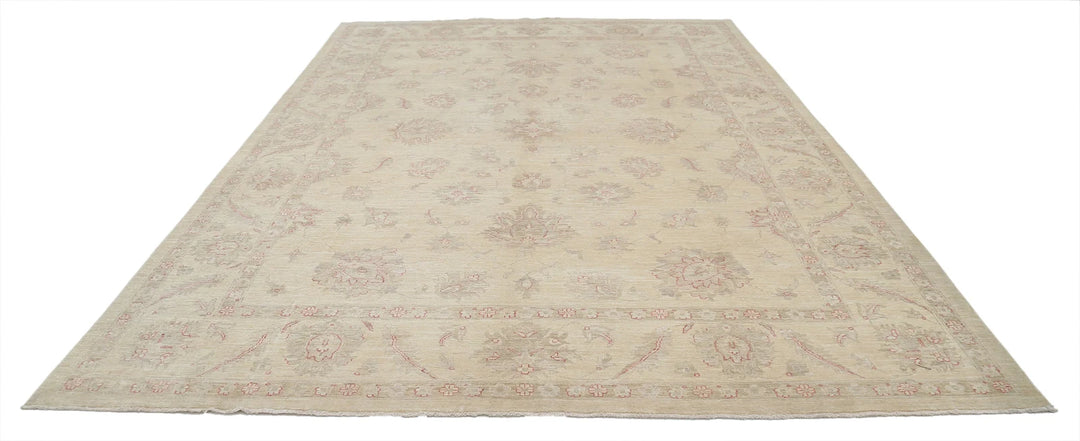 Afghan Serenity Rug 9' 0" x 12' 3" Hand-Knotted | No. AT12719