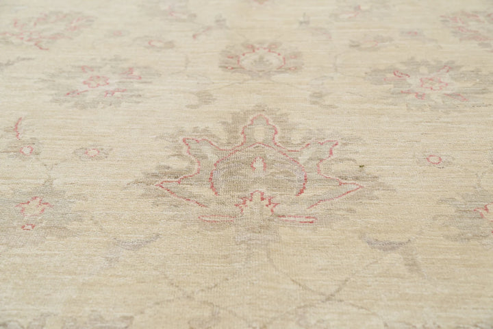 Afghan Serenity Rug 9' 0" x 12' 3" Hand-Knotted | No. AT12719