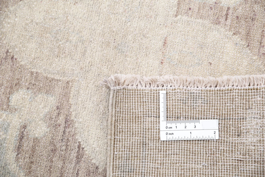 Afghan Serenity Runner Rug 2' 6" x 10' 0" Hand-Knotted | No. AT12764