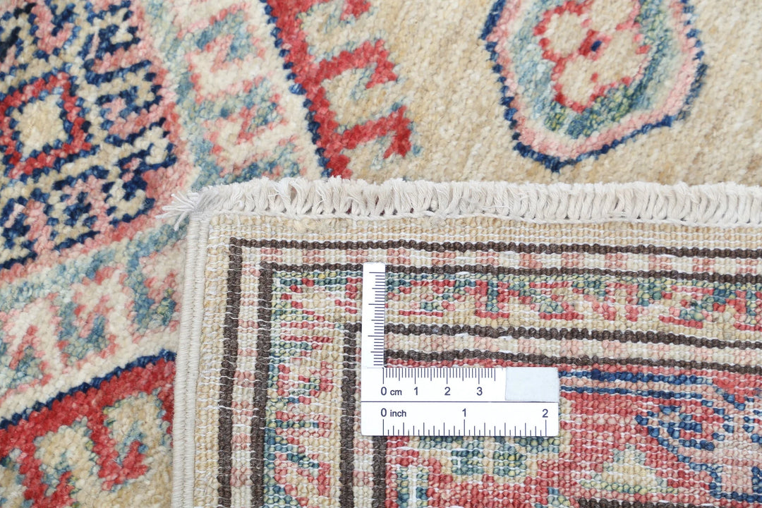 Afghan Royal Kazak Rug 2' 4" x 6' 10" Hand-Knotted | No. AT12926