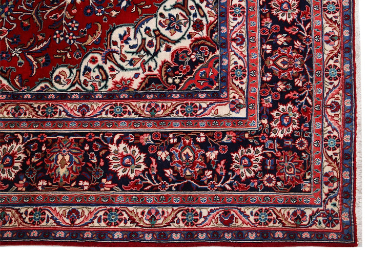 Persian Tabriz Rug 8' 8" x 11' 8" Hand-Knotted | No. AT13012