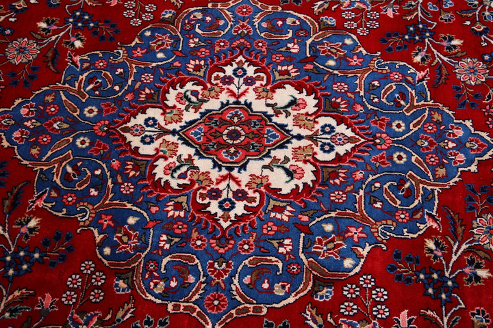 Persian Tabriz Rug 8' 8" x 11' 8" Hand-Knotted | No. AT13012