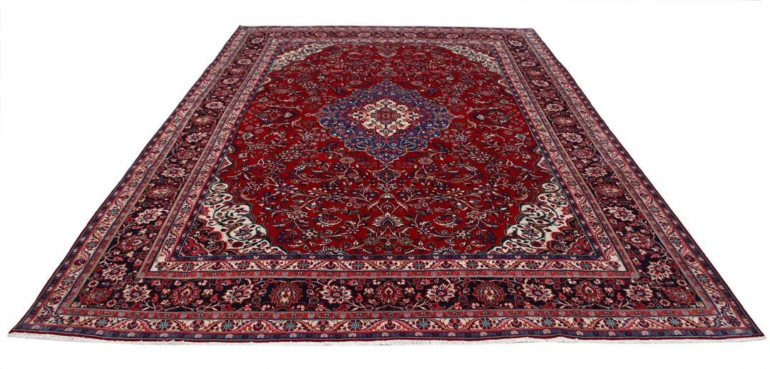 Persian Tabriz Rug 8' 8" x 11' 8" Hand-Knotted | No. AT13012
