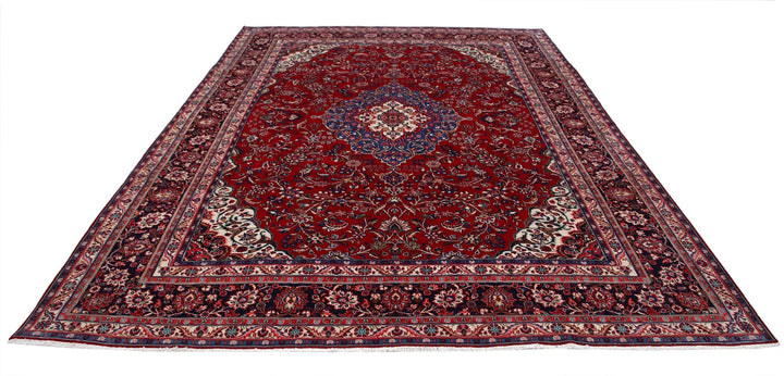 Persian Tabriz Rug 8' 8" x 11' 8" Hand-Knotted | No. AT13012