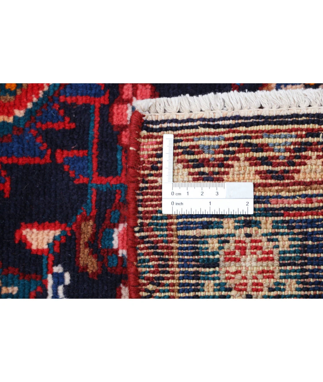 Persian Hamadan Rug 5' 5" x 9' 10" Hand-Knotted | No. AT13213