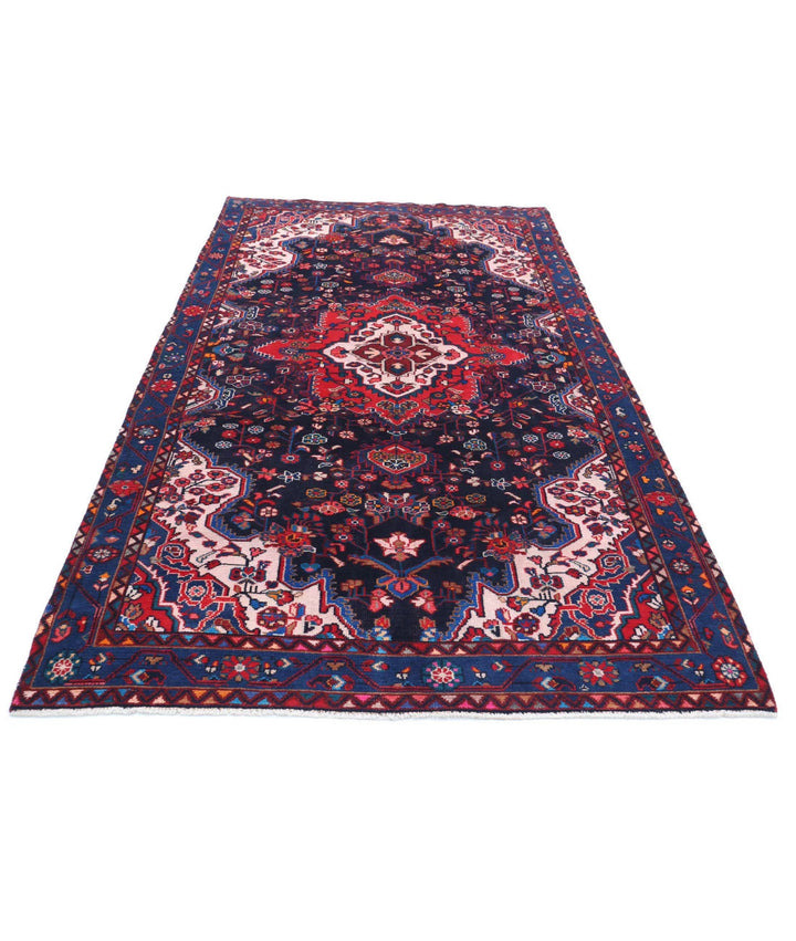 Persian Hamadan Rug 5' 5" x 9' 10" Hand-Knotted | No. AT13213