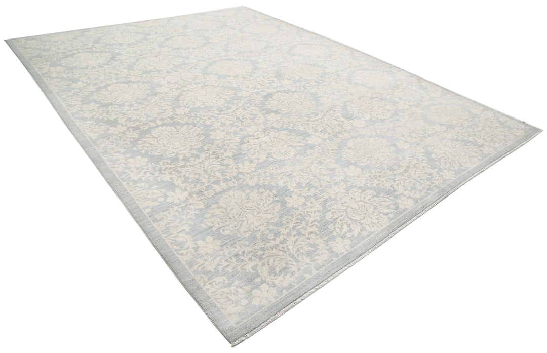 Afghan Oriental Rug 10' 2" x 13' 2" Hand-Knotted | No. AT13267