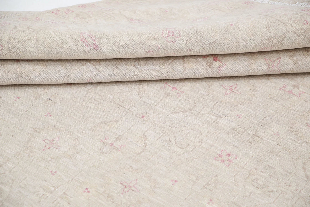 Afghan Serenity Rug 8' 3" x 10' 0" Hand-Knotted | No. AT13395