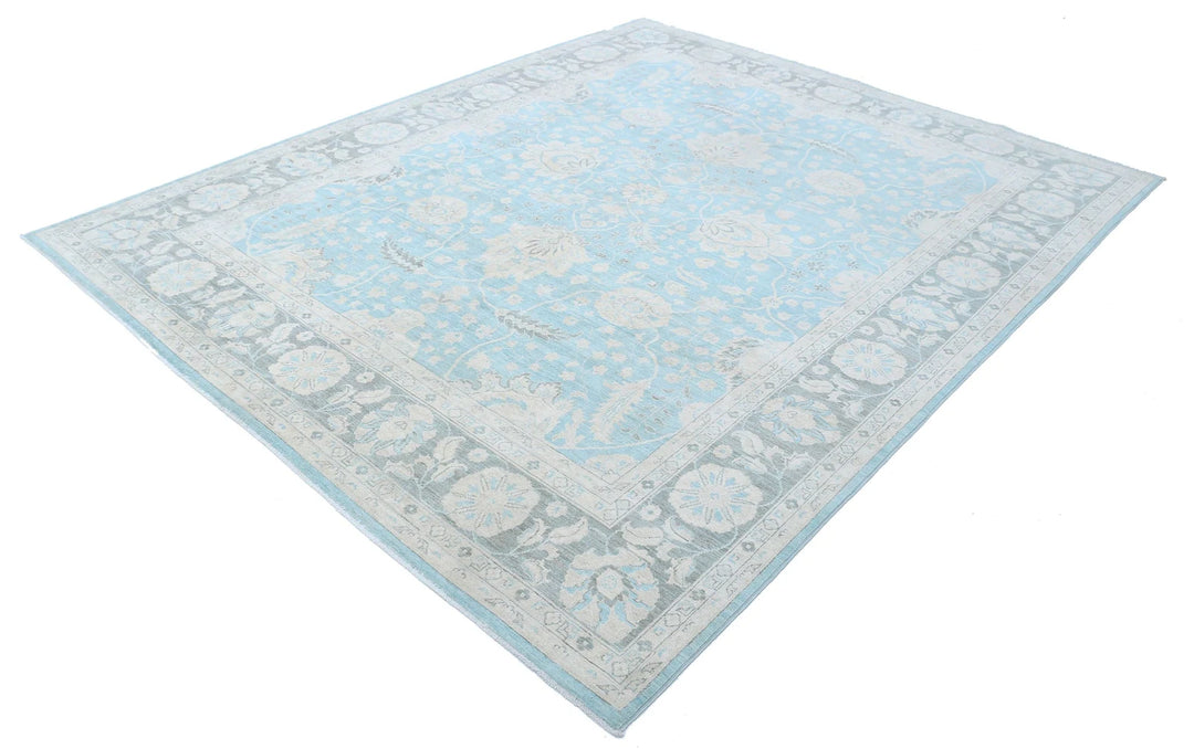 Afghan Serenity Rug 7' 11" x 9' 7" Hand-Knotted | No. AT13405