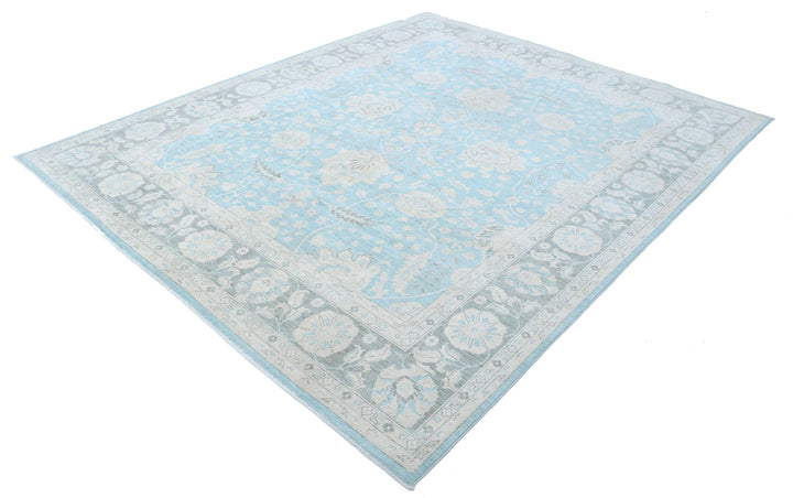 Afghan Serenity Rug 7' 11" x 9' 7" Hand-Knotted | No. AT13405