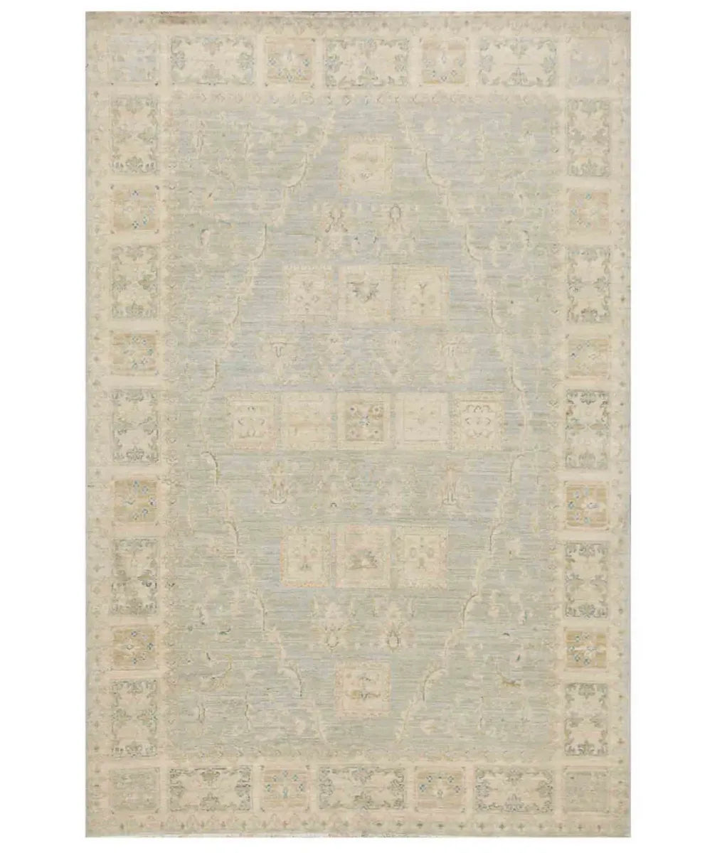 Hand Knotted Serenity Wool Rug 5' 6" x 7' 11" - No. AT13520