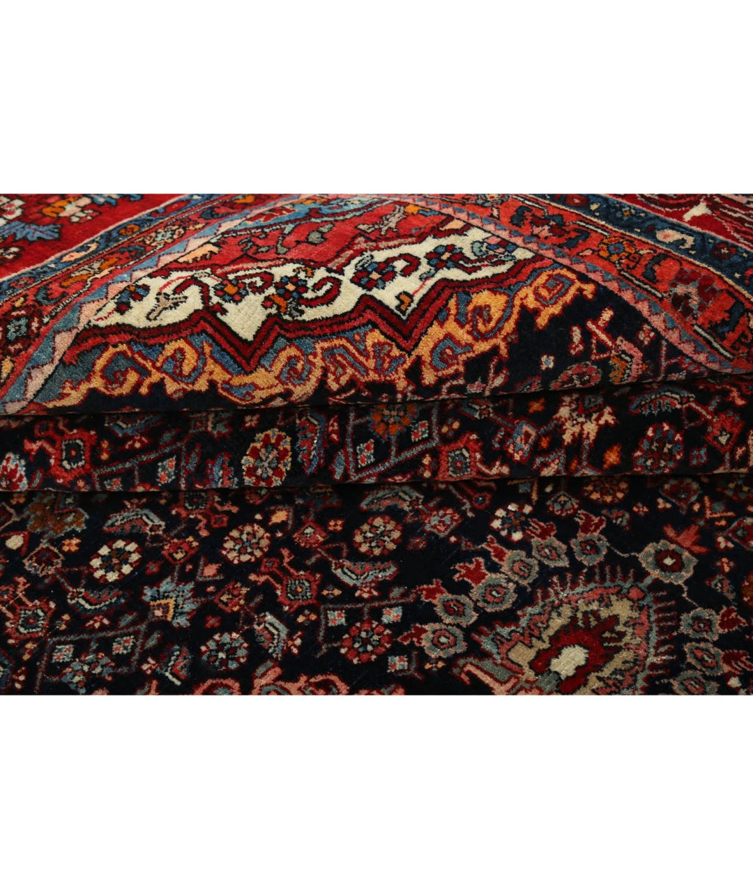 Persian Bijar Rug 10' 0" x 12' 4" Hand-Knotted | No. AT13555