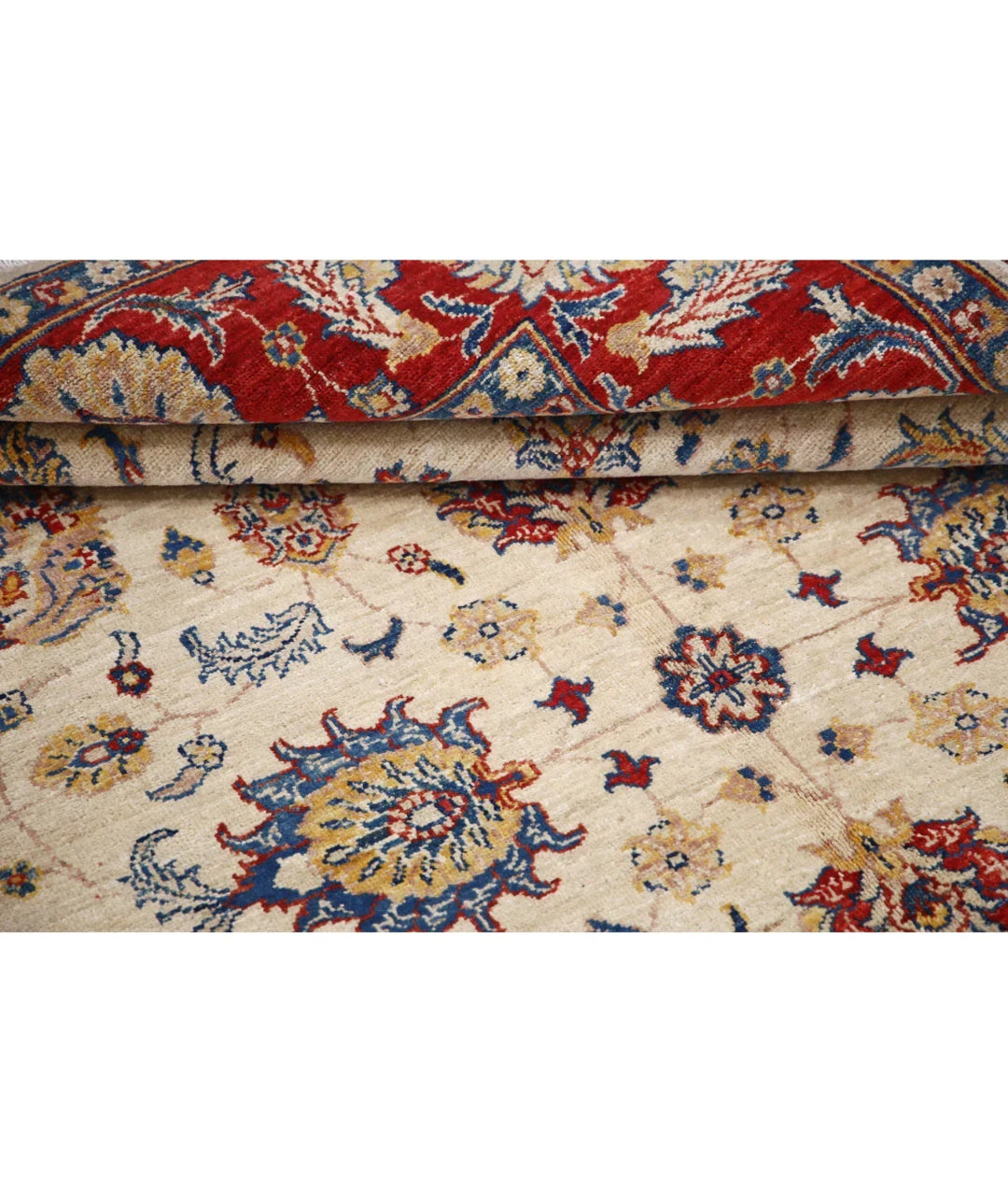 Hand Knotted Ziegler Farhan Wool Rug 5' 5" x 7' 11" - No. AT13653