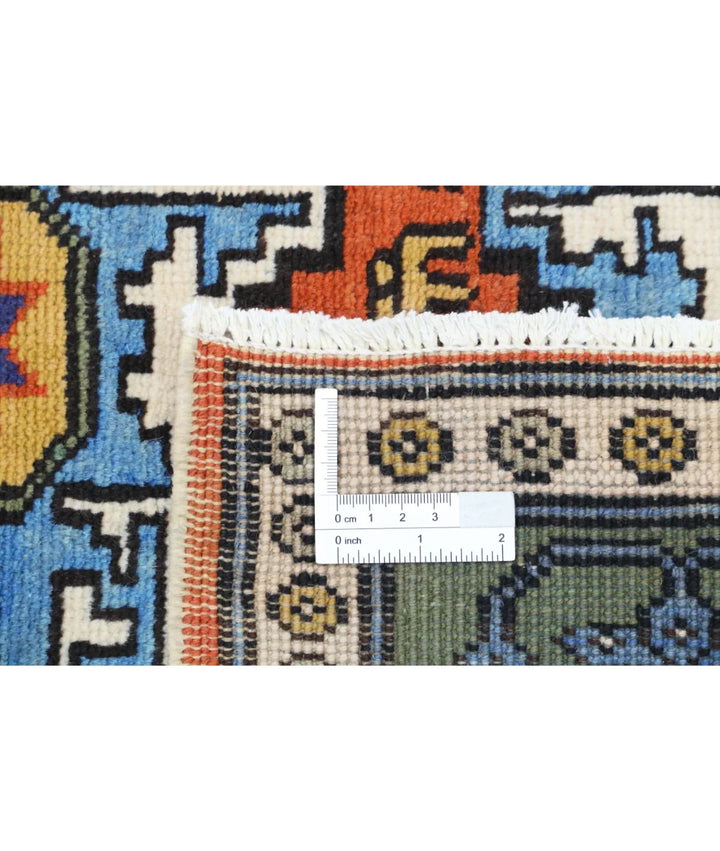 Afghan Shirvan Rug 3' 7" x 5' 0" Hand-Knotted | No. AT13824
