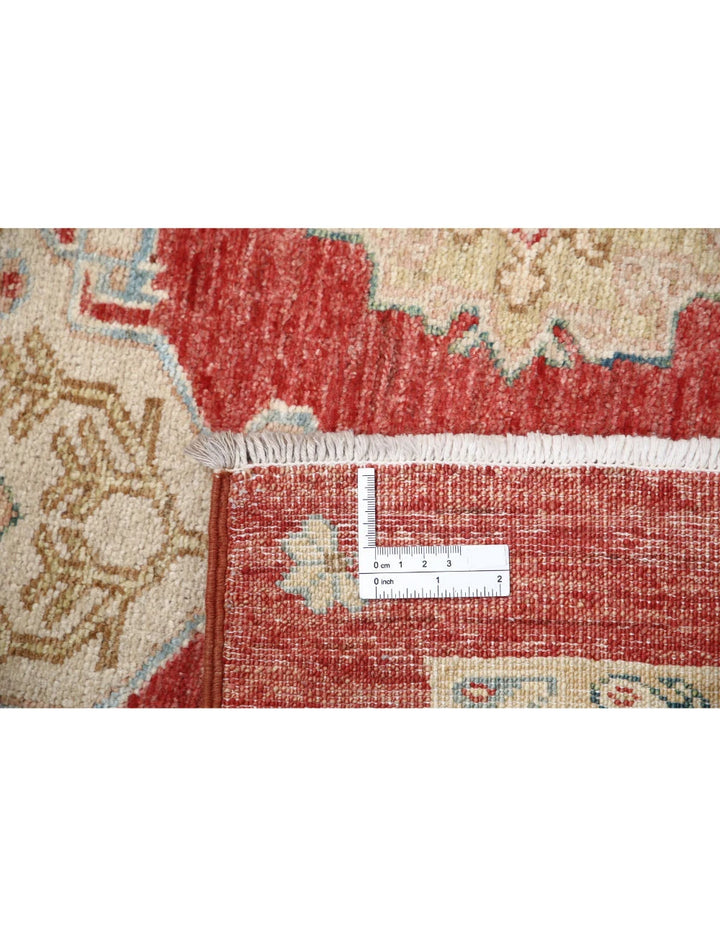 Afghan Ziegler Rug 2' 11" x 7' 10" Hand-Knotted | No. AT13966
