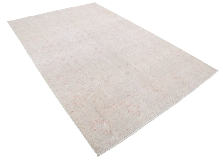 Afghan Ariana Rug 5' 10" x 8' 1" Hand-Knotted | No. AT14164