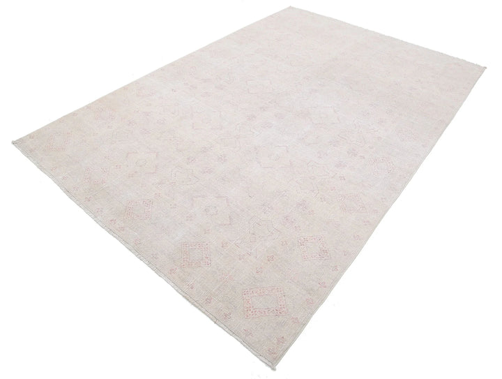 Afghan Ariana Rug 5' 10" x 8' 1" Hand-Knotted | No. AT14164