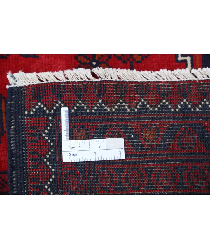 Afghan Khamyab Rug 8' 0" x 11' 3" Hand-Knotted | No. AT14179