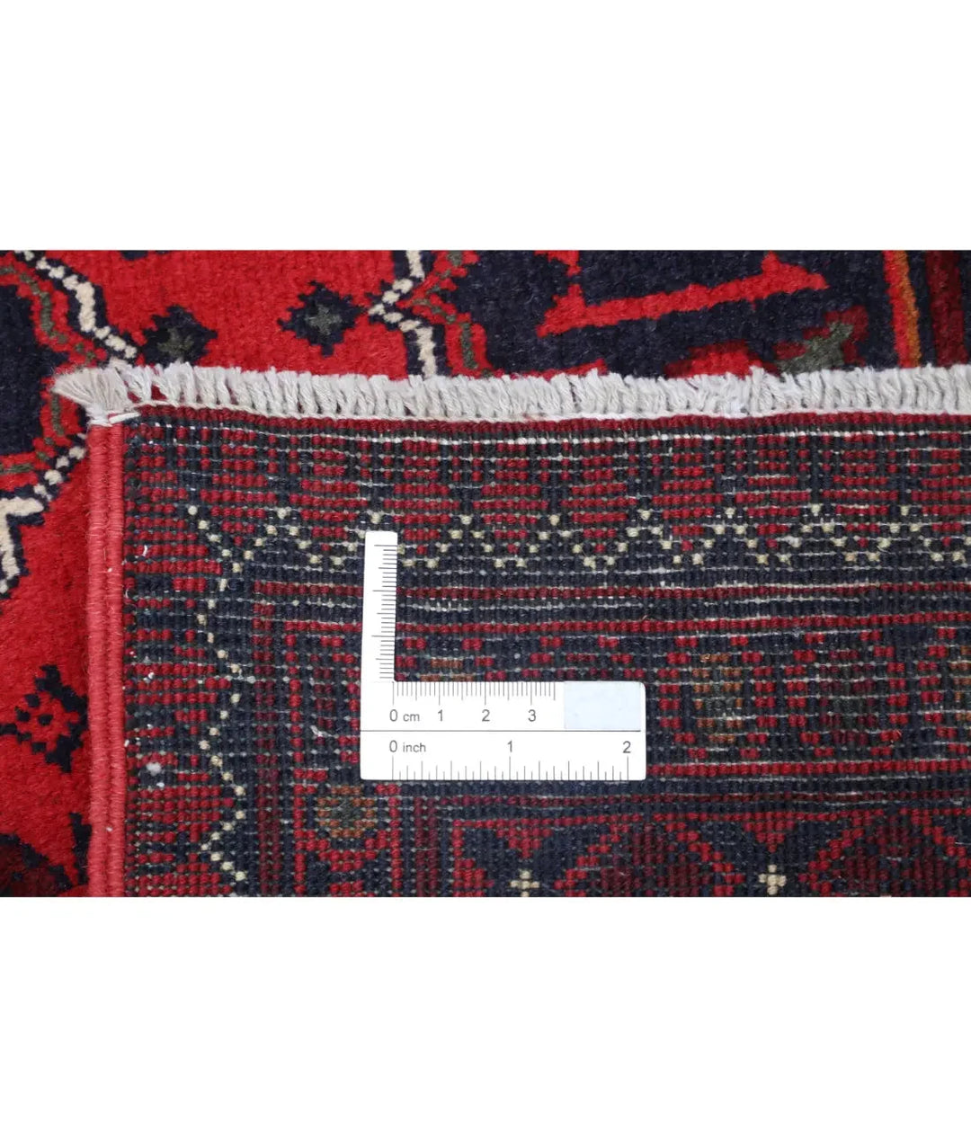 Afghan Khamyab Rug 9' 9" x 13' 3" Hand-Knotted | No. AT14297