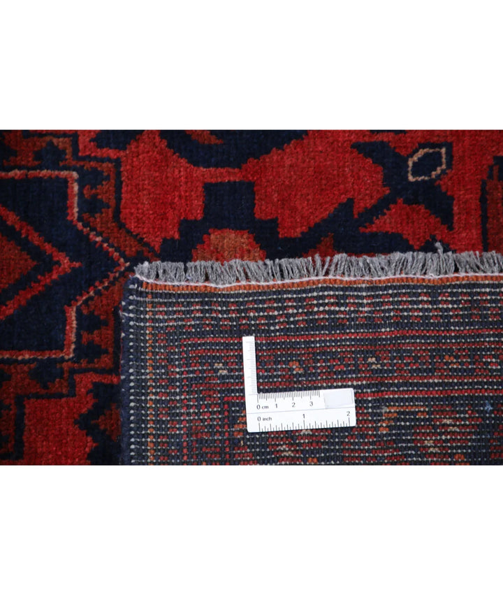 Red Afghan Khal Muhammadi Rug 8' 0" x 11' 0" Hand-Knotted | No. AT144220