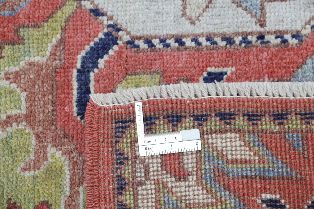 Afghan Ziegler Rug 5' 2" x 6' 11" Hand-Knotted | No. AT14664
