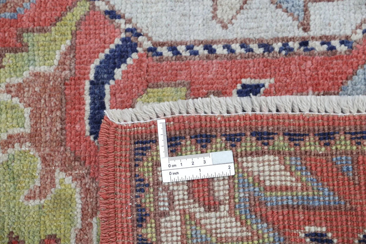 Afghan Ziegler Rug 5' 2" x 6' 11" Hand-Knotted | No. AT14664