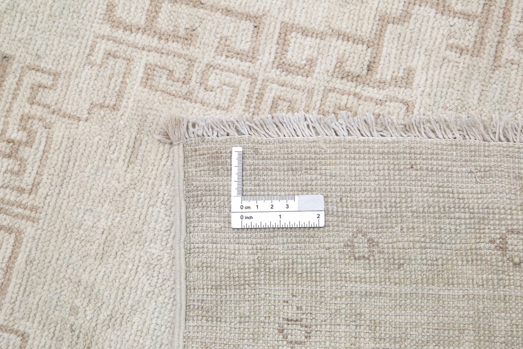 Afghan Khotan Rug 17' 0" x 23' 11" Hand-Knotted | No. AT14667