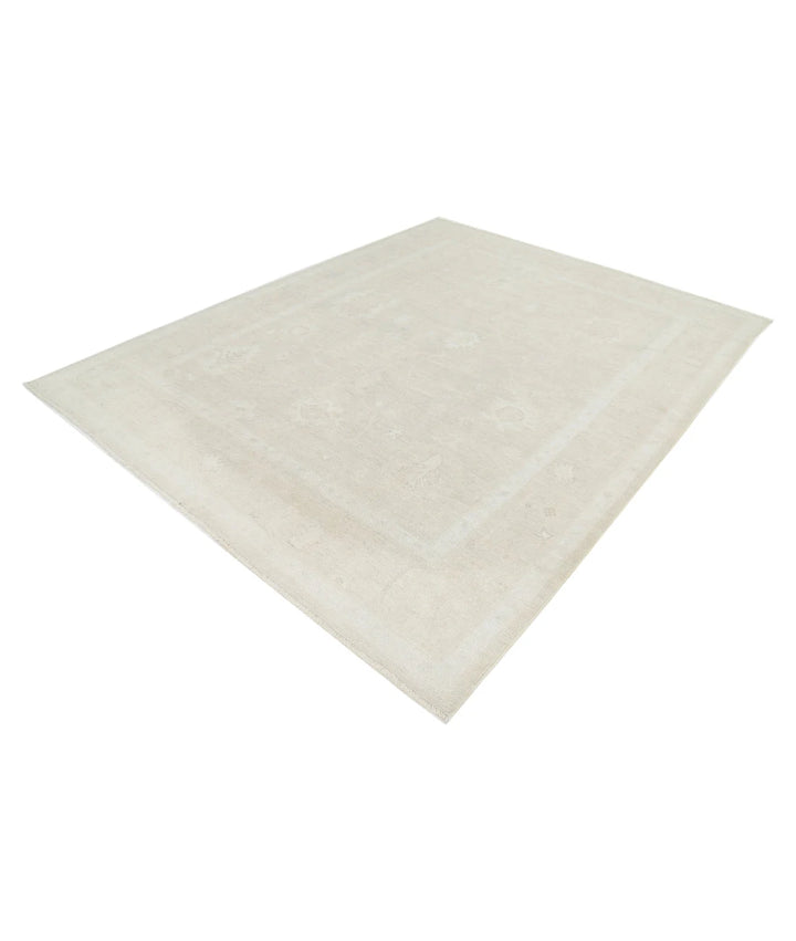 Afghan Oushak Rug 7' 10" x 9' 8" Hand-Knotted | No. AT14747