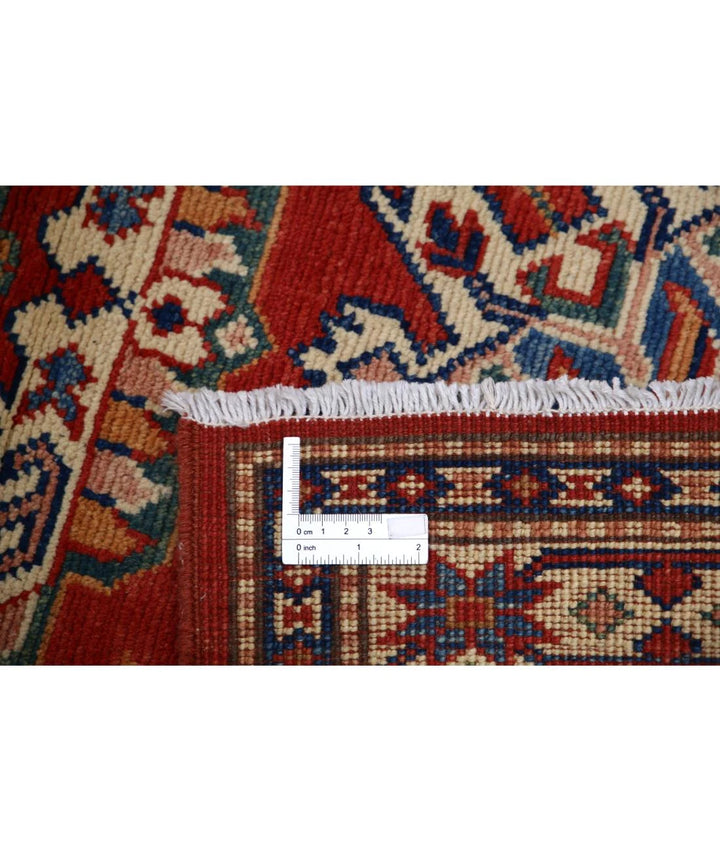 Afghan Tribal Kazak Rug 2' 11" x 4' 11" Hand-Knotted | No. AT14846