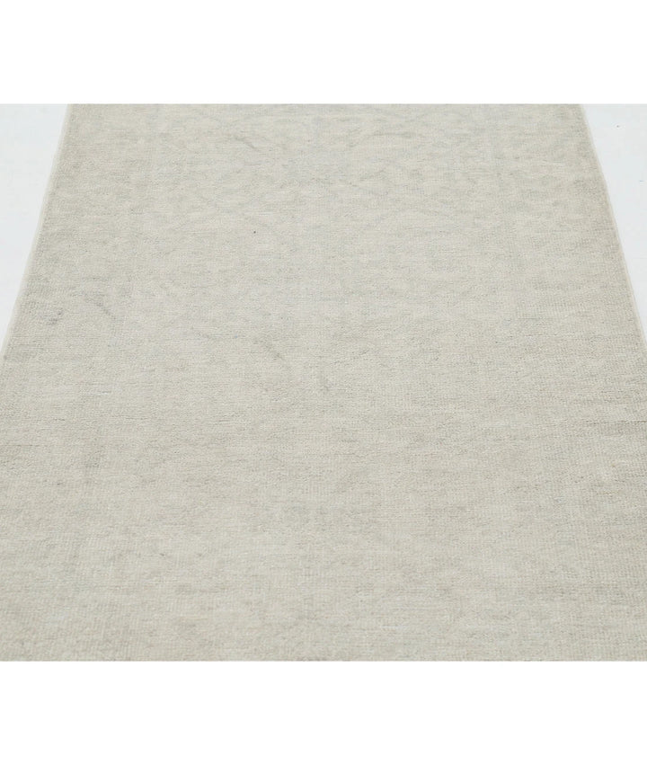 Afghan Oushak Rug 3' 0" x 9' 8" Hand-Knotted | No. AT14937