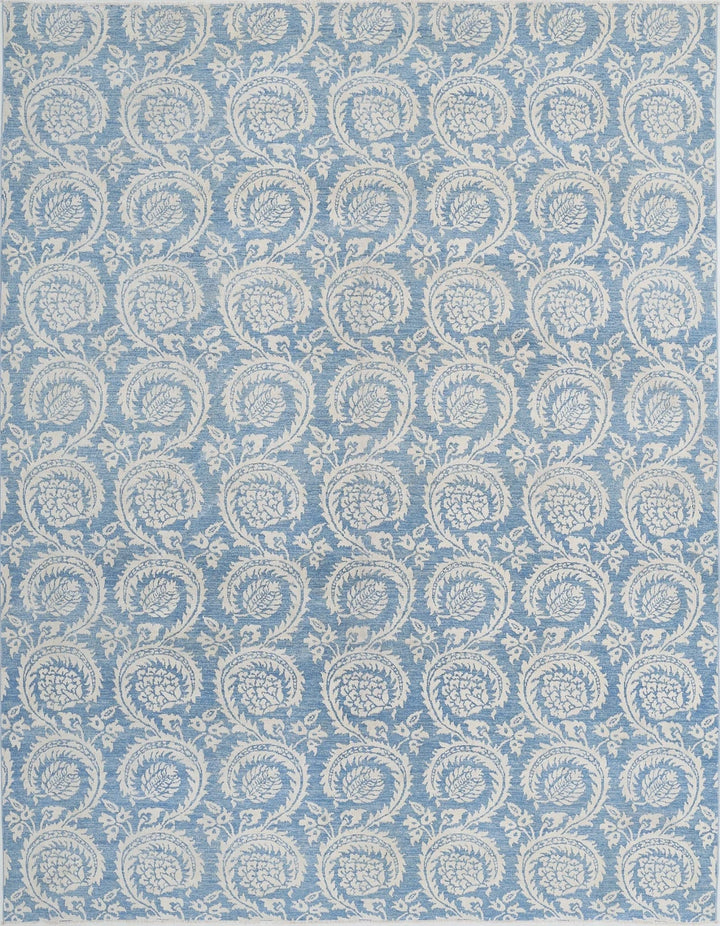 Afghan Oriental Rug 8' 9" x 11' 5" Hand-Knotted | No. AT15150