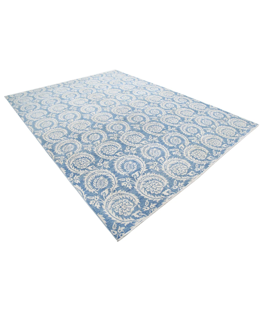 Afghan Oriental Rug 8' 9" x 11' 5" Hand-Knotted | No. AT15150