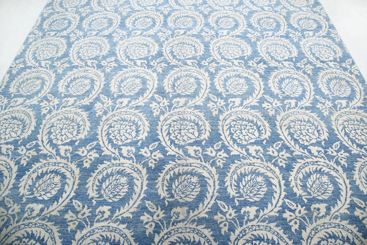Afghan Oriental Rug 8' 9" x 11' 5" Hand-Knotted | No. AT15150