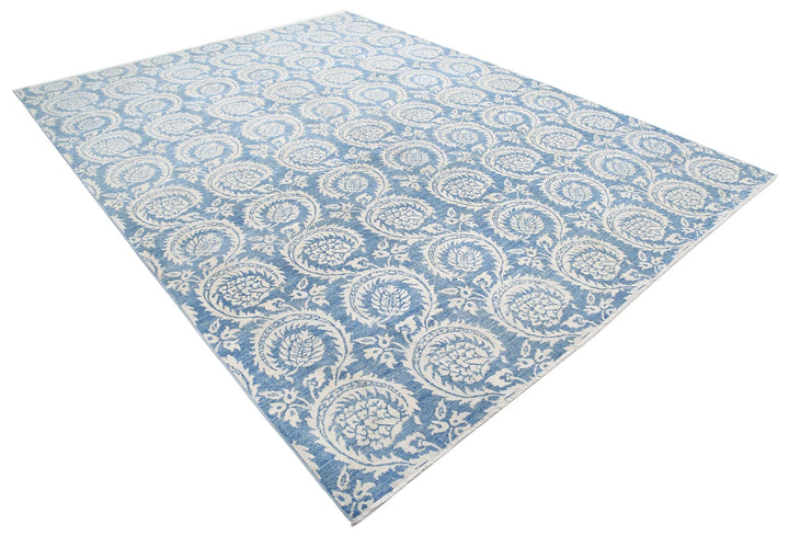 Afghan Oriental Rug 8' 9" x 11' 5" Hand-Knotted | No. AT15150