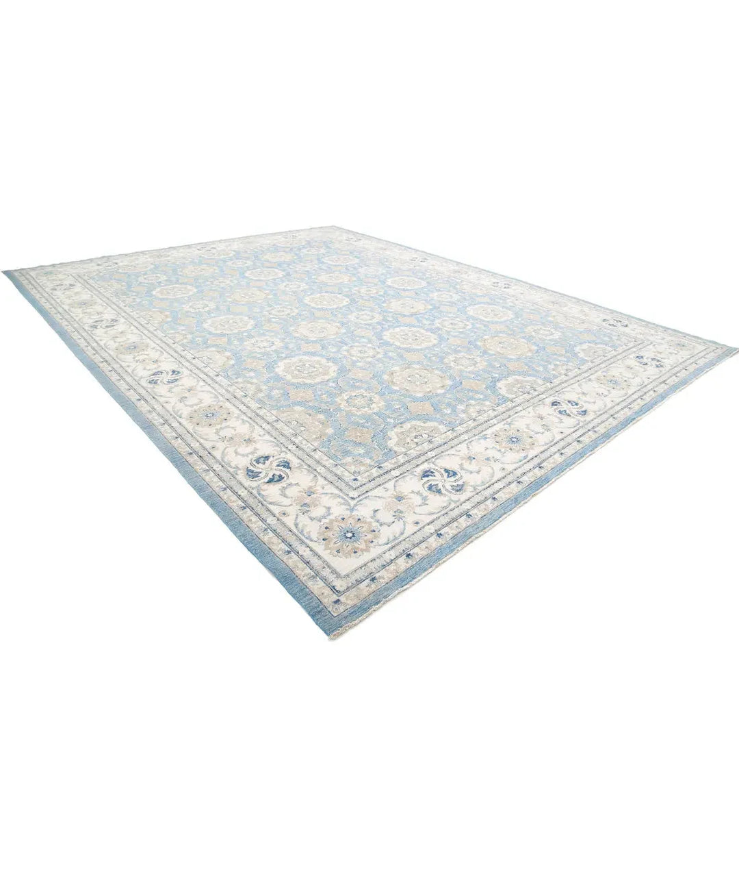 Afghan Serenity Rug 13' 2" x 16' 10" Hand-Knotted | No. AT15201