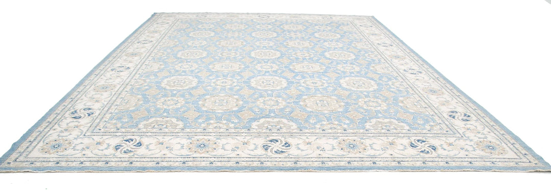 Afghan Serenity Rug 13' 2" x 16' 10" Hand-Knotted | No. AT15201
