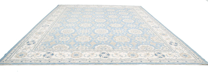 Afghan Serenity Rug 13' 2" x 16' 10" Hand-Knotted | No. AT15201