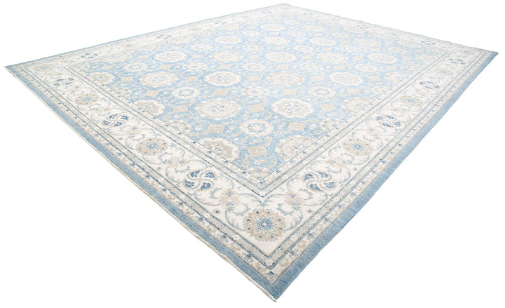 Afghan Serenity Rug 13' 2" x 16' 10" Hand-Knotted | No. AT15201