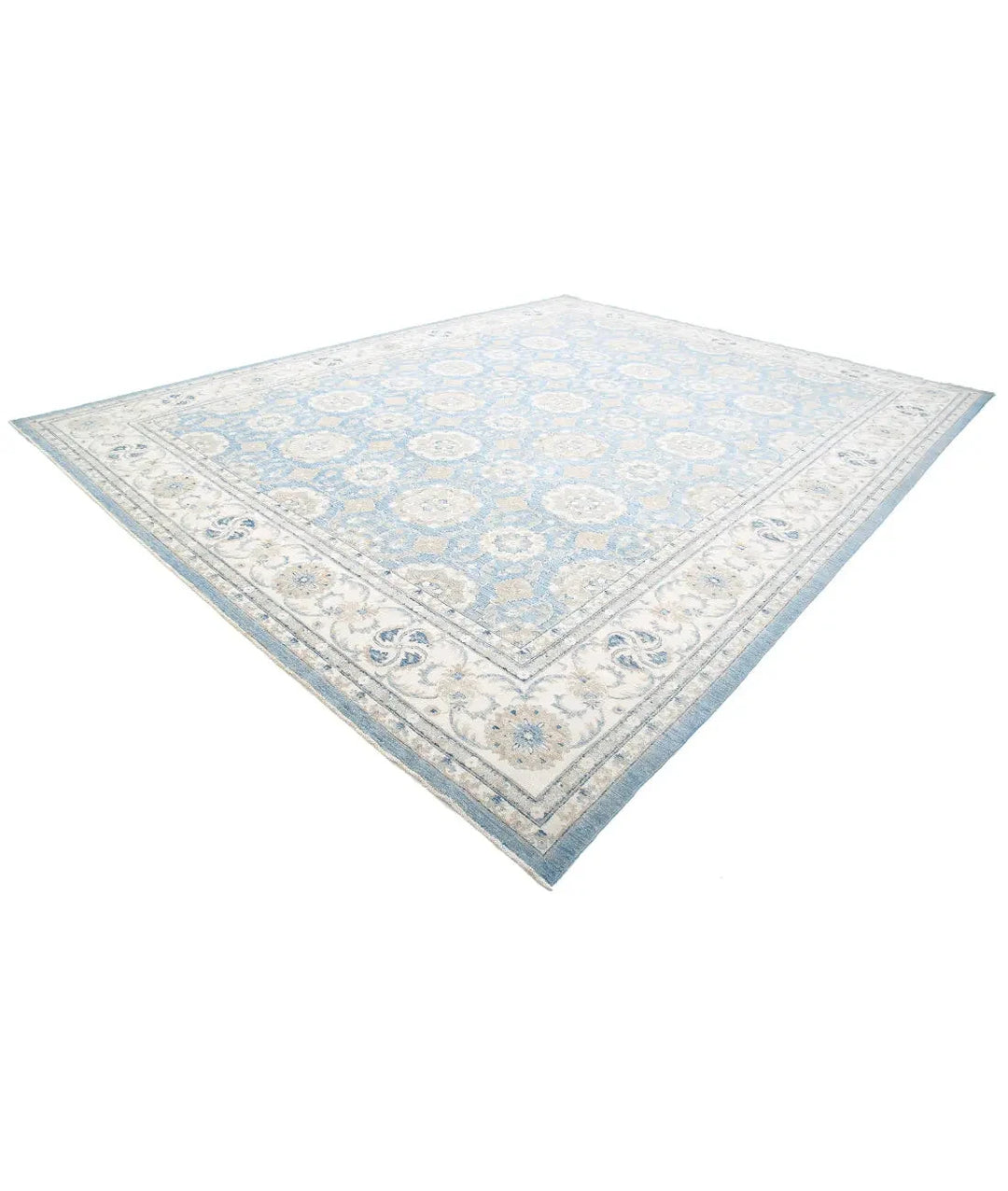 Afghan Serenity Rug 13' 2" x 16' 10" Hand-Knotted | No. AT15201