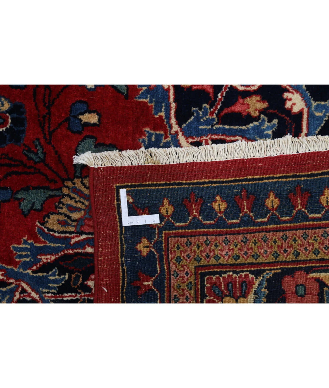 Persian Mashad Rug 10' 7" x 13' 7" Hand-Knotted | No. AT15259