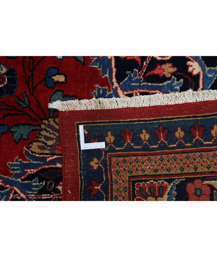 Persian Mashad Rug 10' 7" x 13' 7" Hand-Knotted | No. AT15259